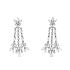 Gold-Ohrringe mit Diamanten