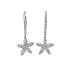 Gold-Ohrringe mit Diamanten