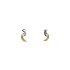 Gold-Ohrringe mit Diamanten