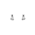Gold-Ohrringe mit Diamanten