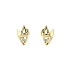 Gold-Ohrringe mit Diamanten