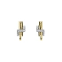 Gold-Ohrringe mit Diamanten