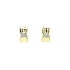 Gold-Ohrringe mit Diamanten