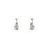 Gold-Ohrringe mit Diamanten