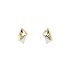 Gold-Ohrringe mit Diamanten