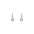 Goldohrringe mit Diamanten
