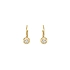 Gold-Ohrringe mit Diamanten