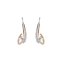 Gold-Ohrringe mit Diamanten