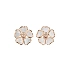 Goldohrringe Chopard Happy Hearts Blume 84A085-5301