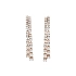 Gold-Ohrringe mit Diamanten