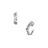 Gold-Ohrringe Chopard Eiswürfel 837008-1001