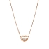 Gold Chopard Happy Diamonds Halskette 81A611-5001
