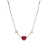 Gold Chopard Happy Hearts Halskette 81A082-5801