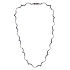 Goldhalskette mit Saphiren und Diamanten