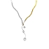 Gold-Halskette mit Diamanten
