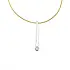 Gold-Halskette mit Diamant