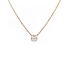 Gold-Halskette mit Diamanten