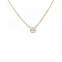 Gold-Halskette mit Diamanten