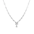 Gold-Halskette mit Diamanten