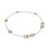 Gold Marco Bicego Lunaria Halskette CB1981 AQD Y