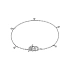 Gold Gucci GG Running Armband mit Diamanten