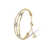 Goldarmband Marco Bicego Marrakech Onde mit Diamanten