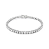 Goldenes Tennisarmband mit Diamanten