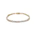 Gold-Tennisarmband mit Diamanten