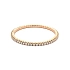 Tennisarmband mit Diamanten aus Rotgold