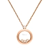 Gold-Anhänger Chopard Happy Diamonds 793929-5201