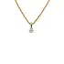 Gold-Anhänger mit Diamant