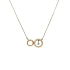 Gold-Halskette mit Diamant
