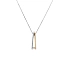 Gold-Anhänger mit Diamanten