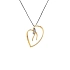 Gold-Anhänger mit Diamanten