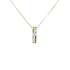 Gold-Anhänger mit Diamanten
