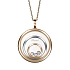 Gold Chopard Happy Spirit Halskette 798232-9001