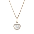 Gold Chopard Happy Heatrs Halskette 79A074-5301