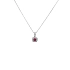 Rubin-Anhänger mit Diamanten aus Weißgold