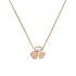 Gold-Anhänger Chopard Happy Hearts 81A083-5711