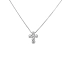 Gold-Anhänger Kreuz mit Diamanten
