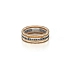 Goldring Baraka mit schwarzen Diamanten AN334201