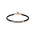 Baraka Goldarmband mit schwarzen Diamanten