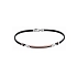 Goldenes Herrenarmband Zancan mit schwarzen Diamanten