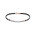 Gold Herren Zancan-Armband mit Diamanten