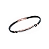 Goldenes Herrenarmband Zancan mit schwarzen Diamanten