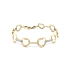 Gold Damenarmband Herz mit Zirkonen