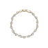 Gold Damenarmband aus kombiniertem Gold