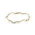 Gold Damenarmband mit Zirkonen