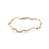 Gold Damenarmband mit Zirkonen