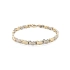 Gold Damenarmband aus kombiniertem Gold